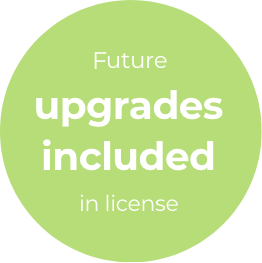 Future upgrades included in license